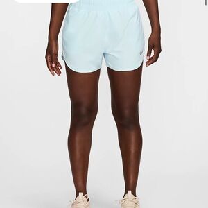 Women's Light Blue Athletic Shorts
